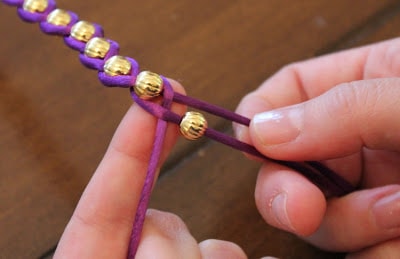 Making DIY Wrap Bracelet