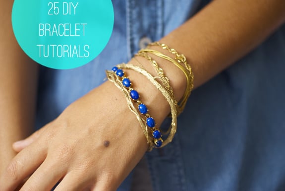 25 DIY bracelets | HelloGlow.co