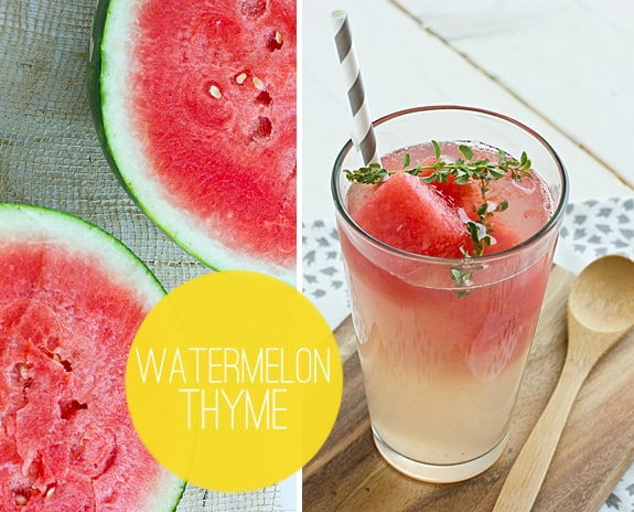 Watermelon Thyme Lemonade
