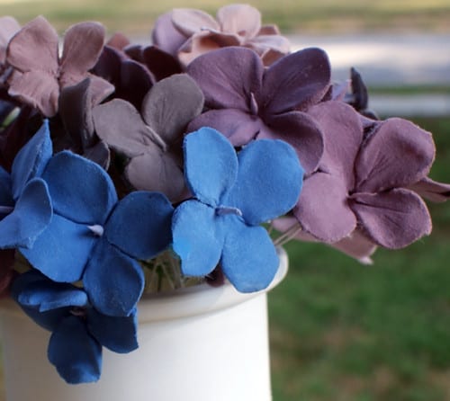 DIY crater's clay flowers - Saved by Love Creations