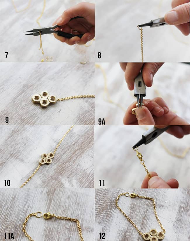 DIY Bracelet Hex Nut