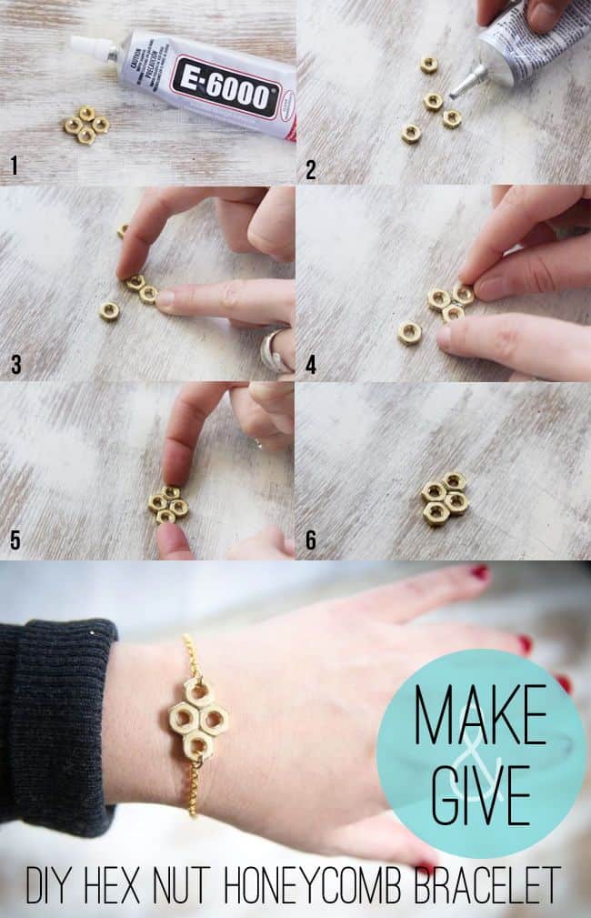 DIY Bracelet Hex Nut