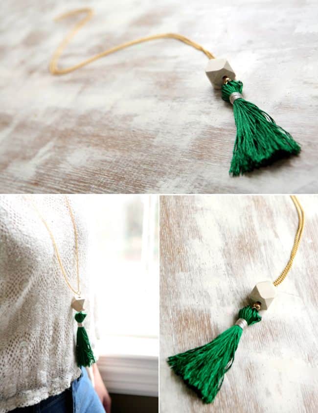 Emerald Pendant Necklace