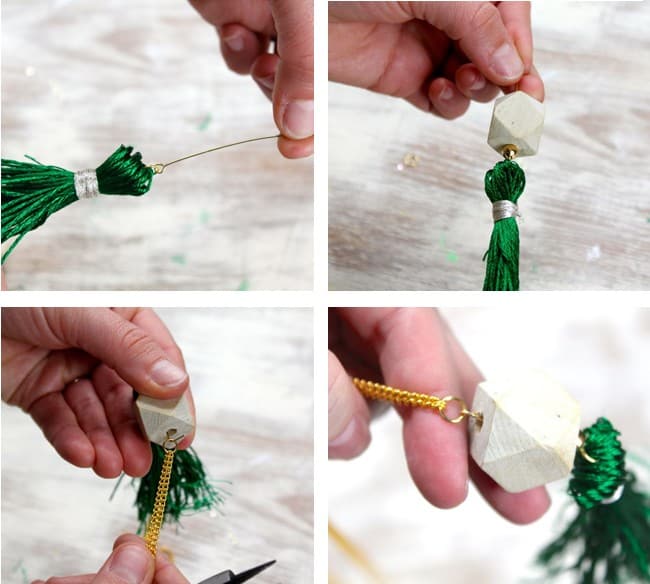 how to make a tassel necklace