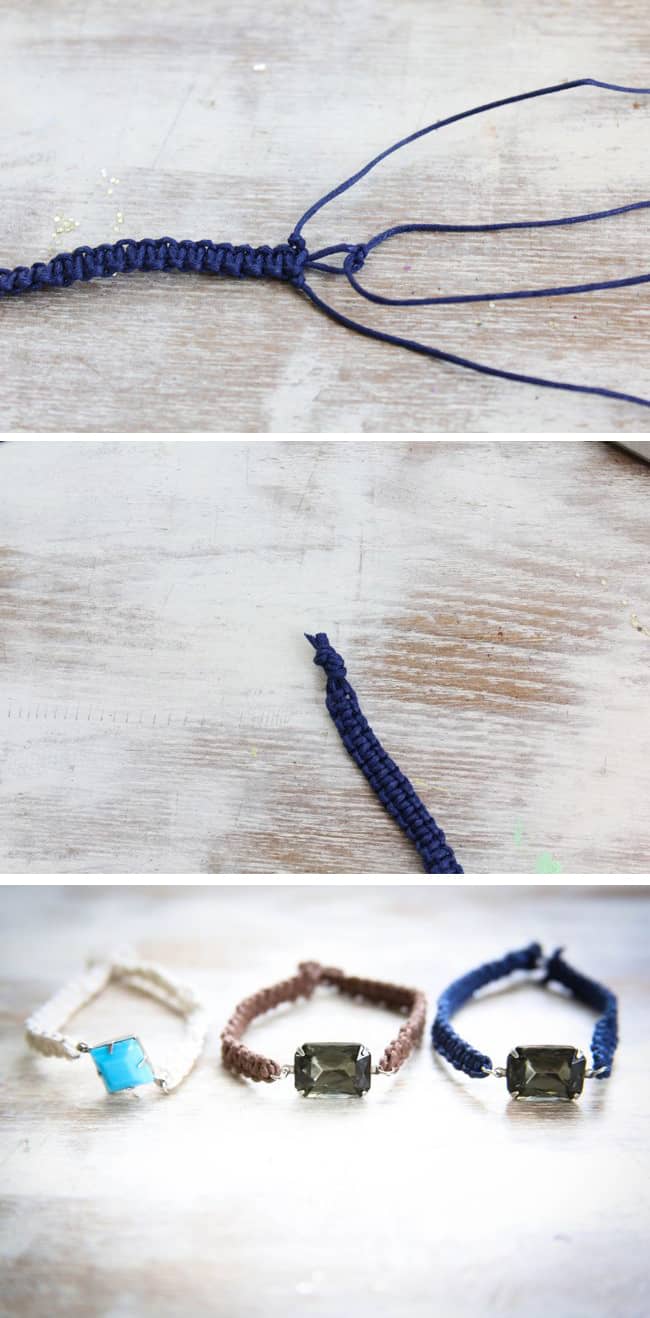 Macrame DIY Bracelet Tutorial