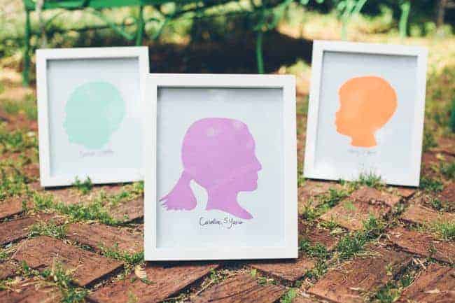 How to Make Silhouettes for Mother's Day