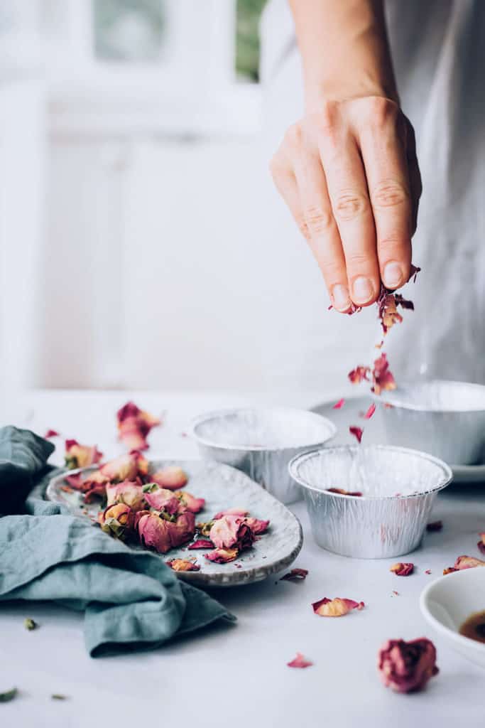 Recipe for shea butter soap with roses