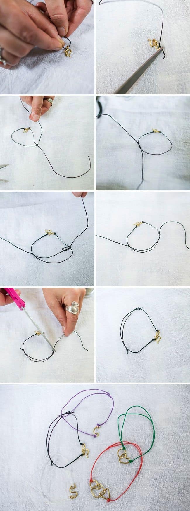DIY Tiny Shapes Bracelets | Hello Glow