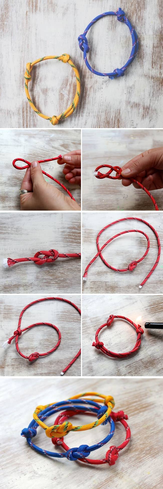 bracelet making rope