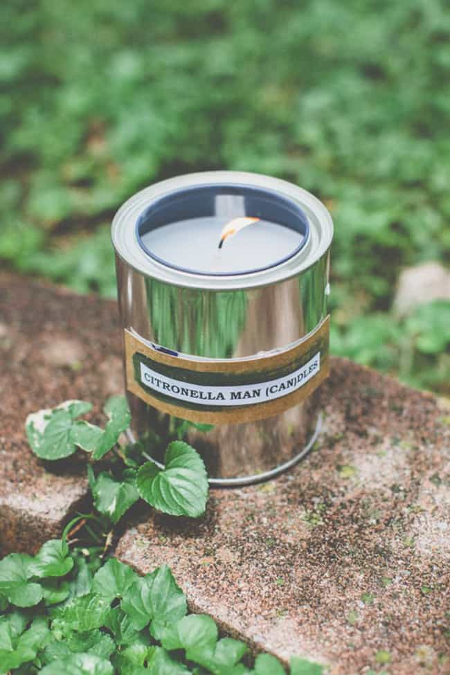 Citronella Paint Can Candles for Dad | HelloGlow