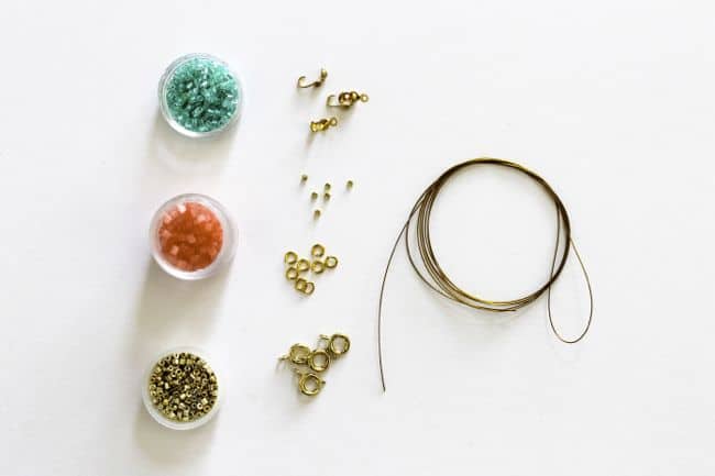 DIY Seed Bead Circle Bracelet