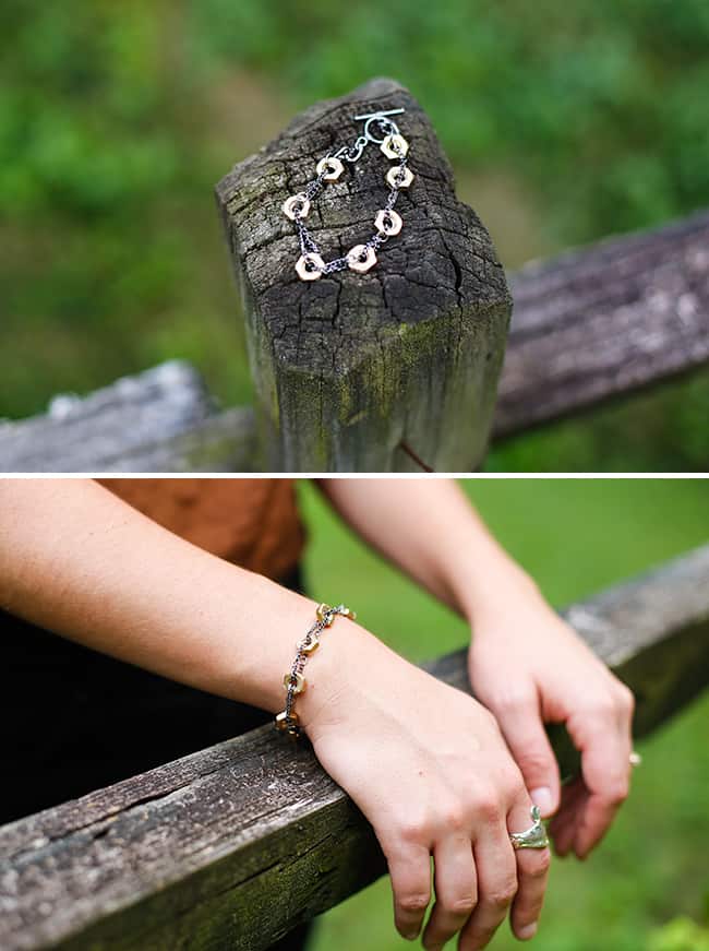 DIY Marc Jacobs Hex Nut Bracelet | HelloGlow.co