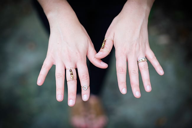 DIY Ring with Wire | Hello Glow