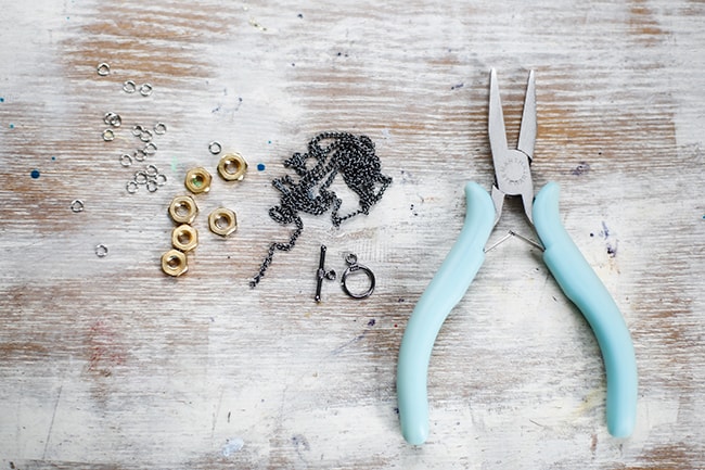 DIY Marc Jacobs Hex Nut Bracelet | HelloGlow.co