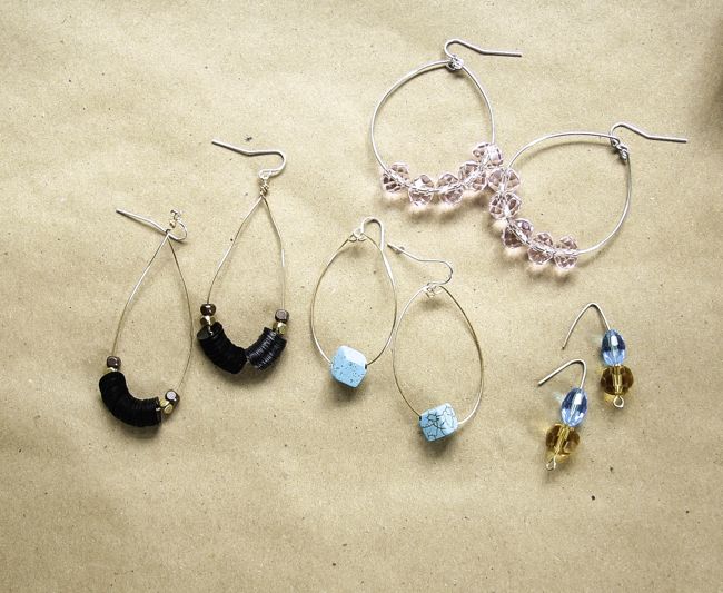 DIY Earrings 3 Ways In 5 Minutes Or Less HelloGlow co