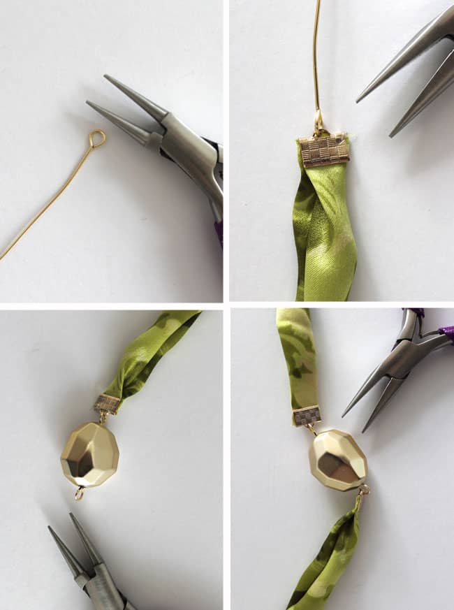 Fabric Bracelet DIY Tutorial | Hello Glow