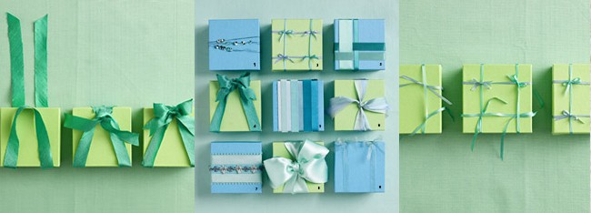 ribbon tying ideas for gifts