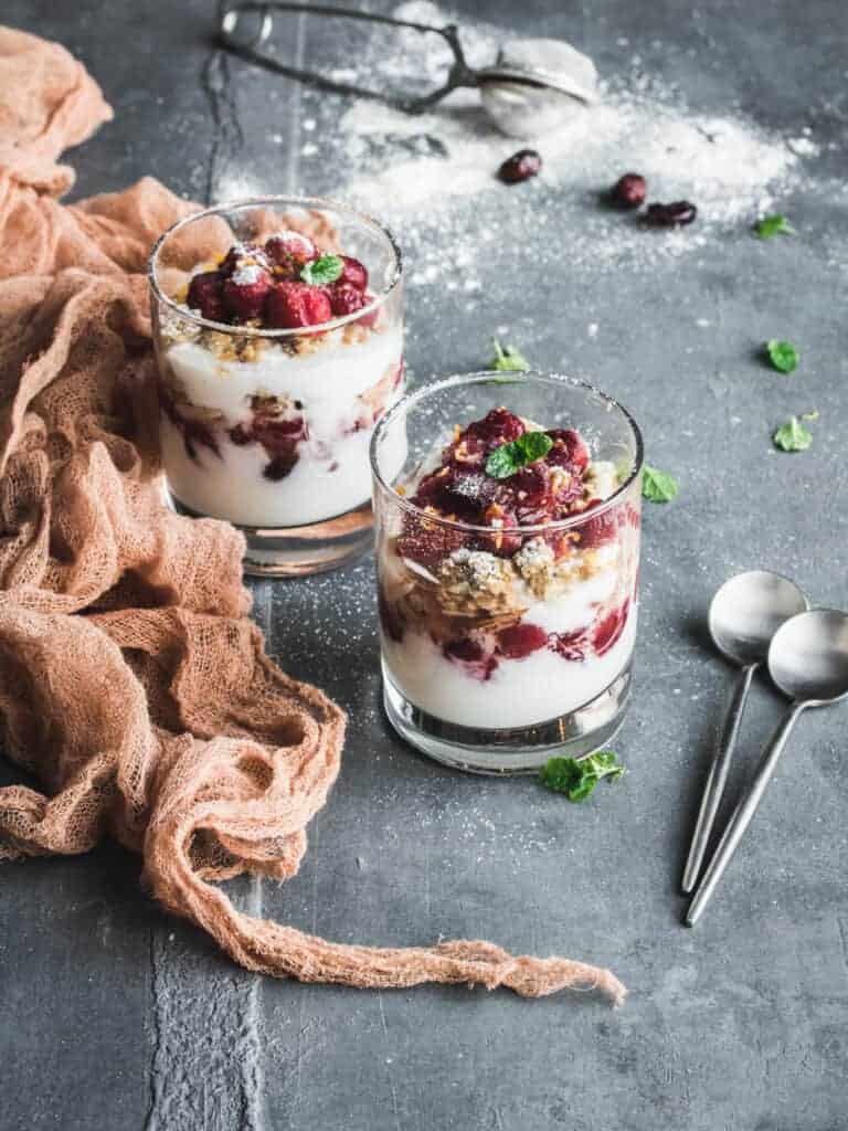 przepis na grecki jogurt Parfait