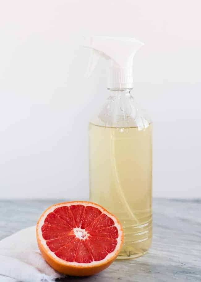DIY Grapefruit-Infused All Purpose Cleaner | HelloGlow.co