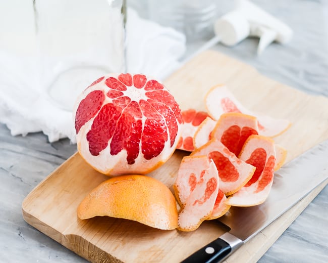 DIY Grapefruit-Infused All Purpose Cleaner | HelloGlow.co DIY Grapefruit-Infused All Purpose Cleaner | HelloGlow.co