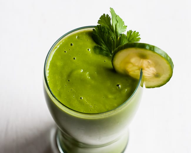 Spring Detox Smoothie Recipe | HelloGlow.co