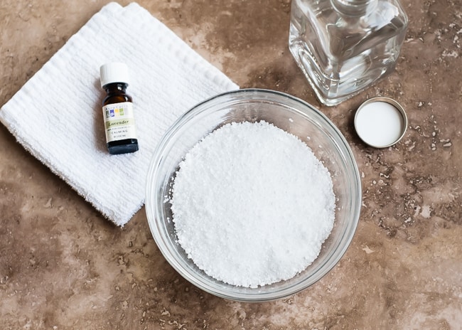 Lavender Epsom Salt Foot Soak | HelloGlow.co