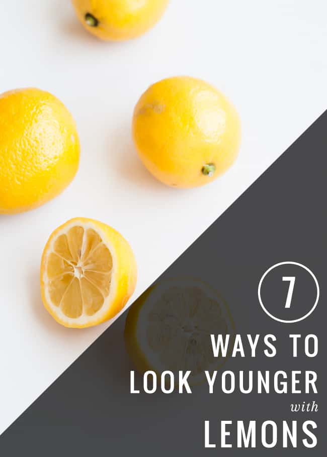 7 Ways To Look Younger With Lemons