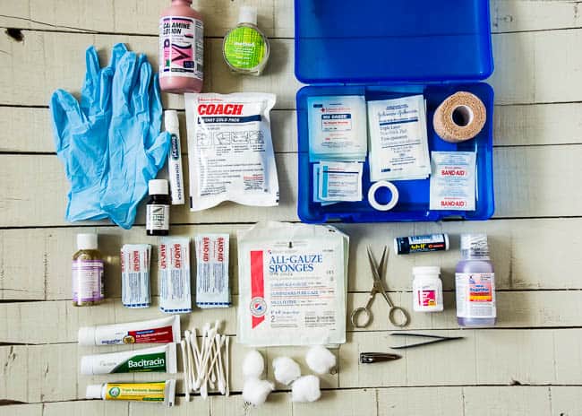 what to have in a first aid kit