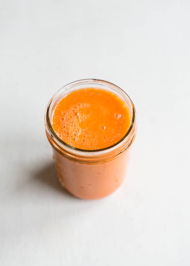 Carrot Mango Cantaloupe Juice | HelloGlow.co