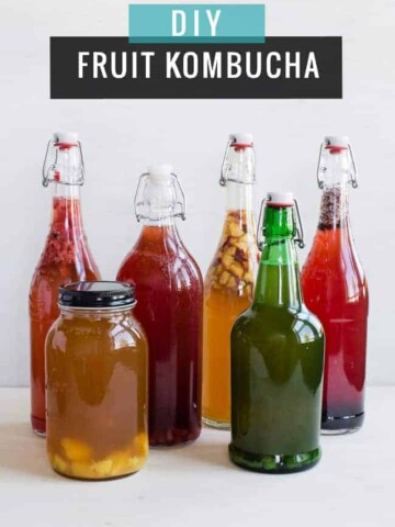 DIY Fruit Kombucha | HelloGlow.co