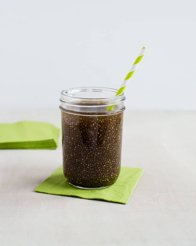 Chia Seed Green Tea | Hello Glow