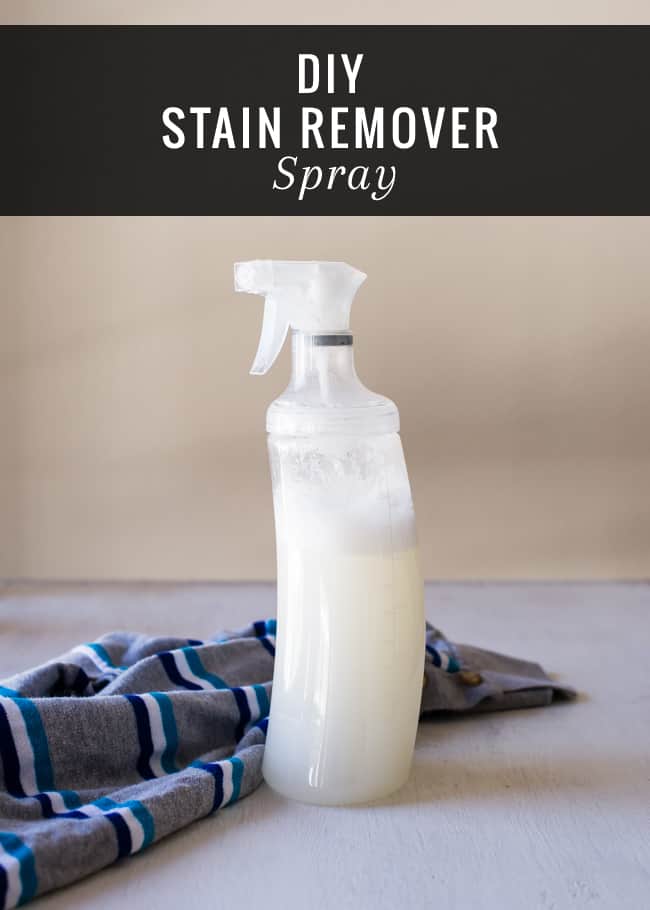 DIY Stain Remover Spray | HelloGlow.co