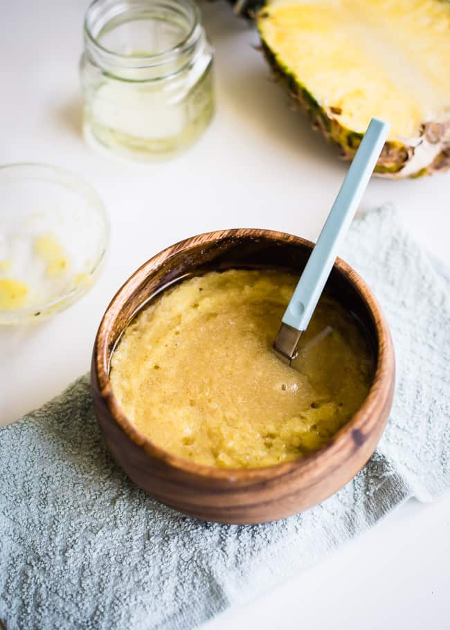 Pineapple Sugar Body Scrub | HelloGlow.co