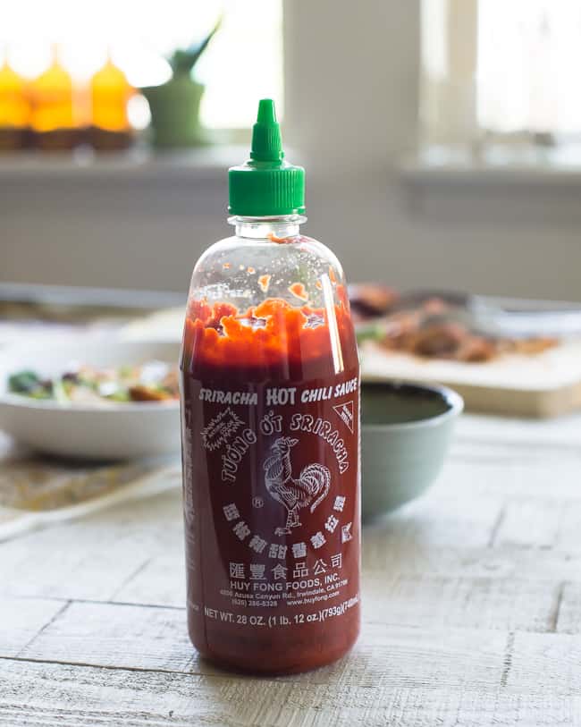 Sweet and Spicy Sriracha Chicken Salad | Hello Glow