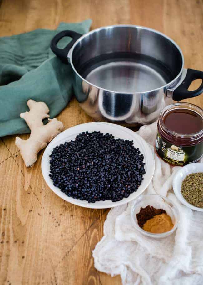 DIY Elderberry Syrup | HelloGlow.co