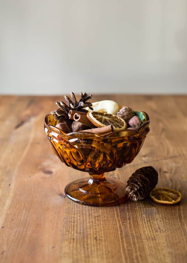 DIY potpourri for autumn