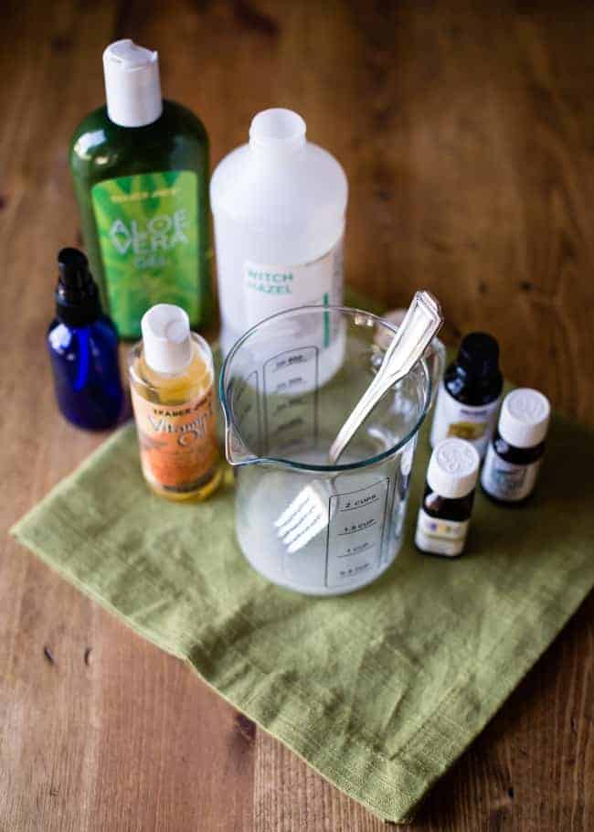DIY Hand Sanitizer with Lavender + Aloe | HelloGlow.co