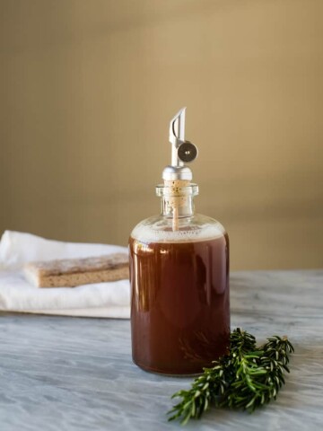 Herb-Infused Homemade Dish Soap | HelloGlow.co
