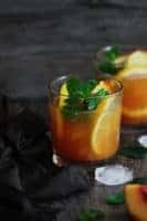 Green Tea and Peach Julep Recipe | HelloGlow.co