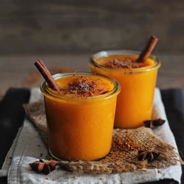 Healthy Pumpkin Pie Smoothie Recipe | HelloGlow.co