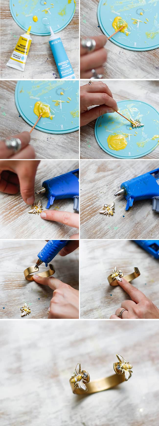 Make Your Own Trendy Bee Cuff