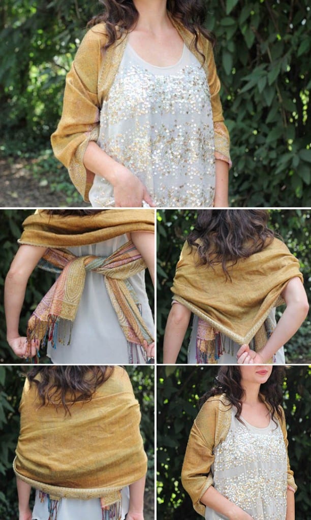 13 Super Stylish Ways To Tie A Scarf Different Ways Of Tying A Scarf   Untitled 53 612x1024 