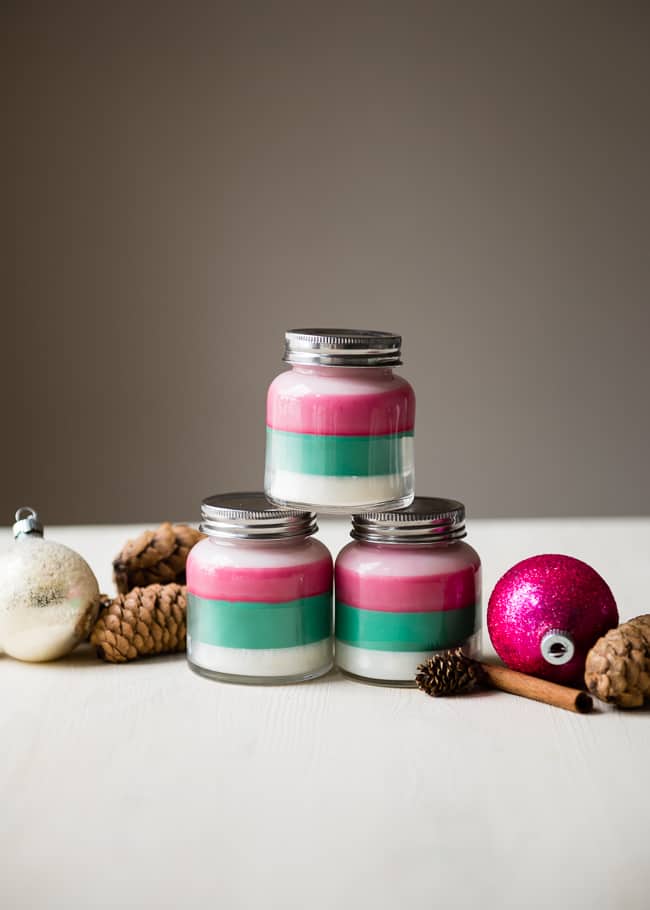 Layered Scent DIY Holiday Candles | HelloGlow.co