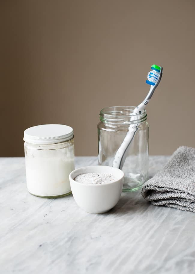 Homemade Whitening Toothpaste + Sage Scrub | HelloGlow.co