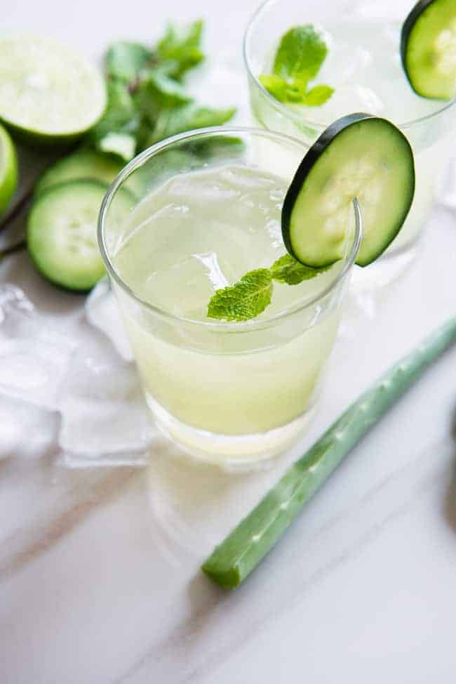 Aloe Martini Recipe | HelloGlow.co