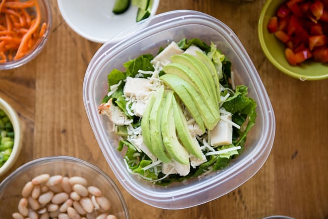 How To Pack Salads For The Week-11