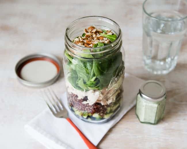 No-Fail Lunch Menu Plan | 25 Salads in a Jar