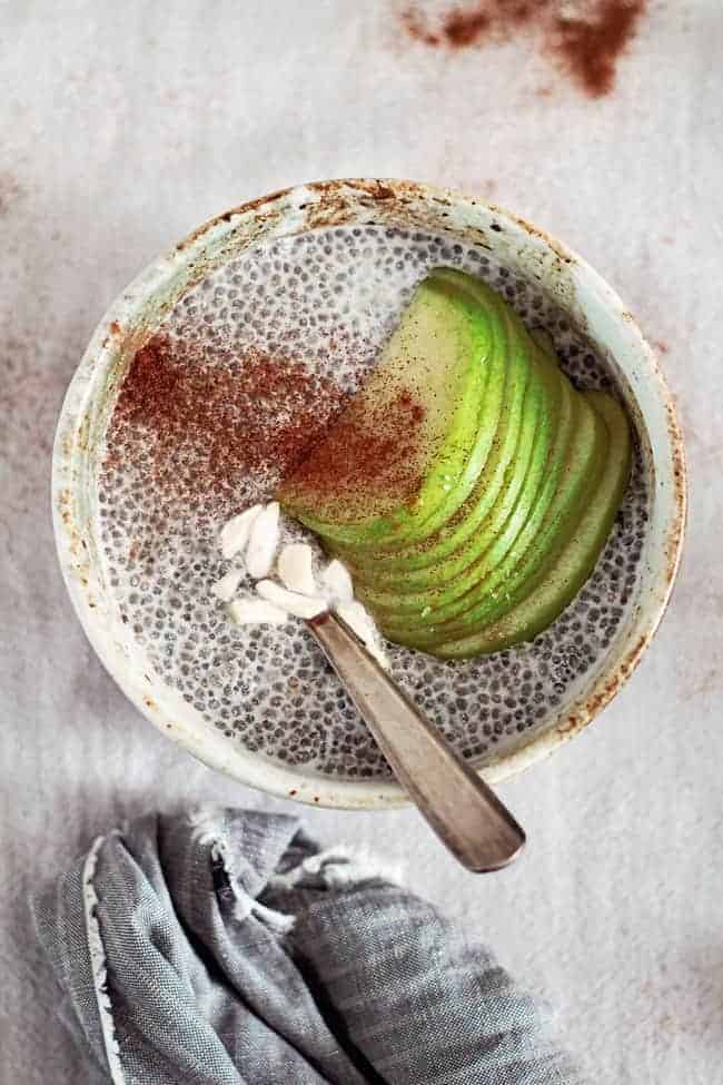 Apple Cinnamon Chia Pudding