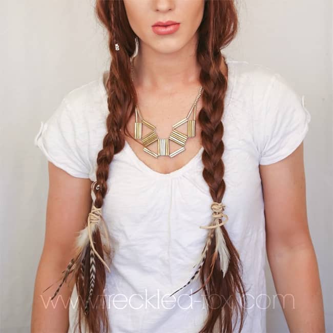 Basic boho braids by The Freckled Fox