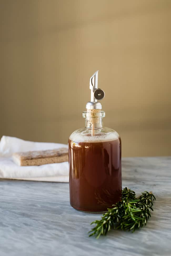 Herb-infused dish soap